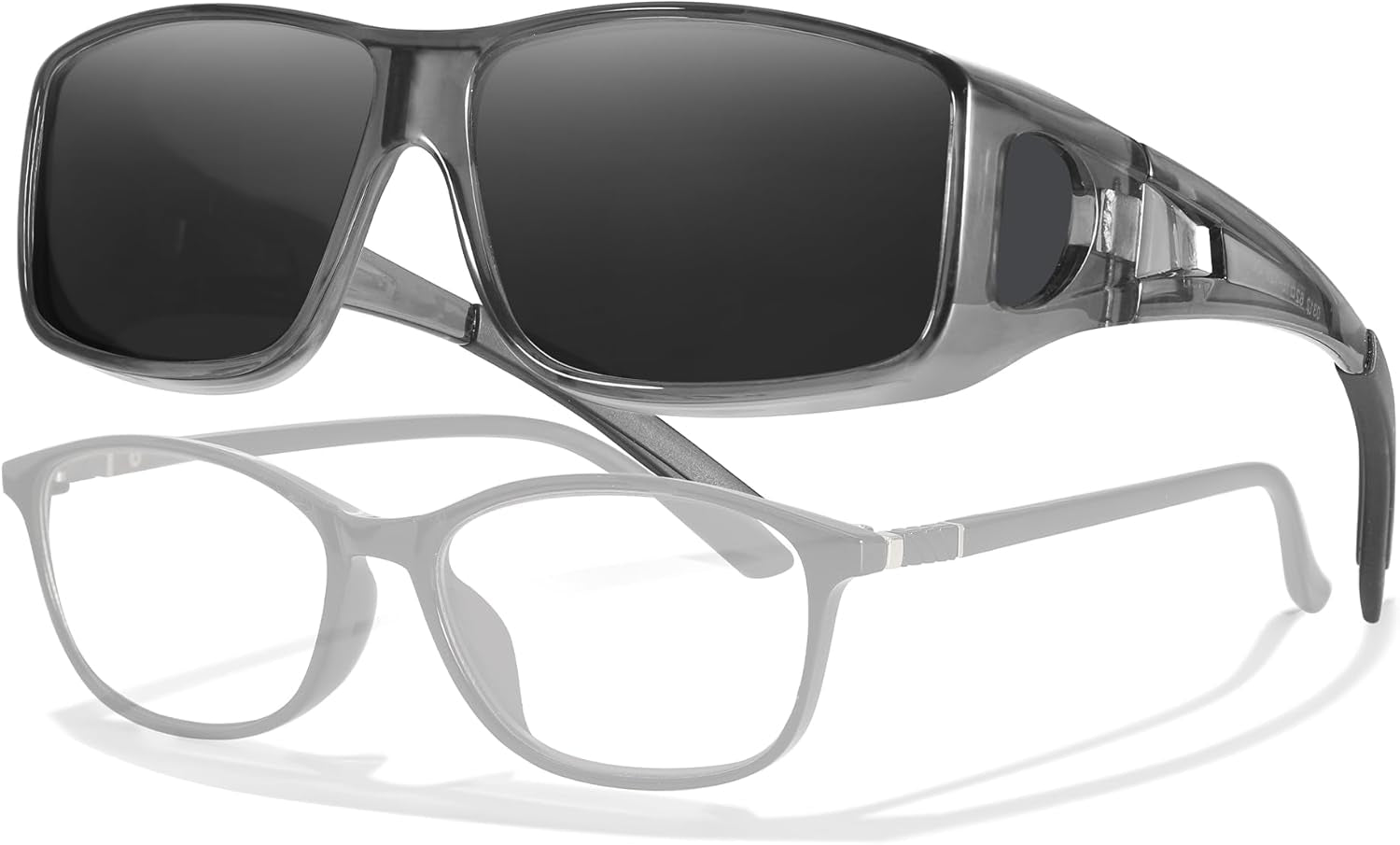 ATTCL Men's Polarized Wrap Sunglasses UV Protection Sports Glasses TR90 Frame Ultra Light 5001, 5001-Clear Blue, M ATTCL Men's Polarized Wrap Sunglasses UV Protection Sports Glasses TR90 Frame Ultra Light 5001, 5001-Clear Blue, M